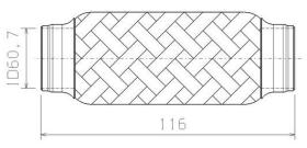 Fonos 10389 - TUBERIA FLEX WITHOUT PIPES INTER.