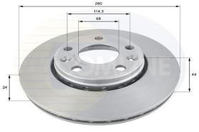 BREMBO 09A72714 - DISCOS DE FRENO