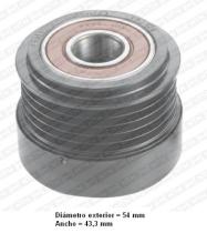  GA75304 - POLEA LIBRE ALTERNADOR