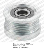  GA78402 - POLEA LIBRE ALTERNADOR
