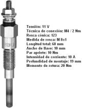 Beru GN082 - CALENTADOR