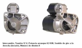 Cevam 3001 - MOTOR DE ARRANQUE OPEL-RENAULT VIVARO-CLIO-KANGOO-