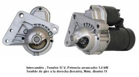 Cevam 3006 - MOTOR DE ARRANQUE FORD-PSA C3-FIESTA-206-307