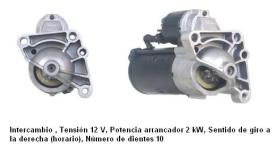 Cevam 3011 - MOTOR DE ARRANQUE OPEL-RENAULT MOVANO-ESPACE-LAGUN