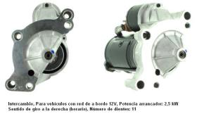 Cevam 3104 - MOTOR DE ARRANQUE PSA