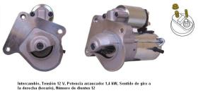 Cevam 3121 - MOTOR DE ARRANQUE FORD FIESTA-FUSION
