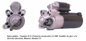 Cevam 3124 - MOTOR DE ARRANQUE FORD FOCUS