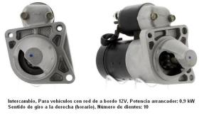 Cevam 3162 - MOTOR DE ARRANQUE FIAT GRANDE PUNTO