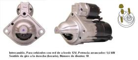 Cevam 3183 - MOTOR DE ARRANQUE BMW 320-325-520-X3-X5