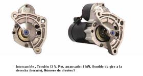 Cevam 3418 - MOTOR DE ARRANQUE PSA AX-BX-C15-205-309-405-