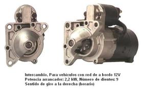 Cevam 3538 - MOTOR DE ARRANQUE OPEL-RENAULT MOVANO-MASTER