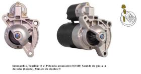 Cevam 3611 - MOTOR DE ARRANQUE PSA AX-BERLINGO-XSARA-106-206-30