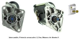 Cevam 3657 - MOTOR DE ARRANQUE LAND ROVER DISCOVERY