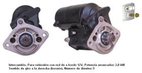 Cevam 3658 - MOTOR DE ARRANQUE ROVER-LAND ROVER