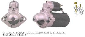 Cevam 3861 - MOTOR DE ARRANQUE BMW-OPEL 324-325-525-725-OMEGA