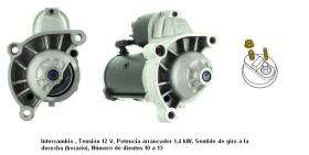 Cevam 3865 - MOTOR DE ARRANQUE (FORMATO REDUCIDO)