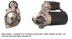 Cevam 3869 - MOTOR DE ARRANQUE DAEWOO-MERCEDES KORANDO-CLASSE C