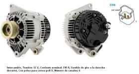 Cevam 4020 - ALTERNADOR RENAULT CLIO