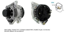 Cevam 4022 - ALTERNADOR RENAULT ESPACE-LAGUNA-MEGANE