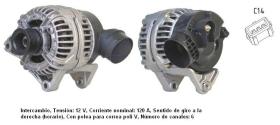 Cevam 4040 - ALTERNADOR BMW 320-325-330-520-Z1-Z3