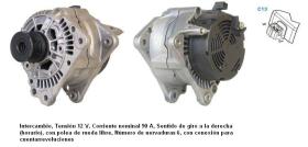Cevam 4058 - ALTERNADOR  SEAT-VOLKSWAGEN CORDOBA-IBIZA-GOLF