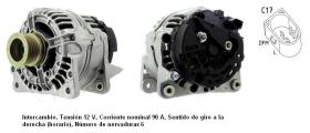 Cevam 4061 - ALTERNADOR SEAT-SKODA-VW AROSA-IBIZA-FABIA-