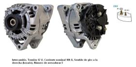 Cevam 4072 - ALTERNADOR OPEL ASTRA-CORSA
