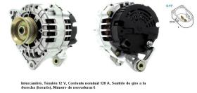 Cevam 4174 - ALTERNADOR AUDI A4