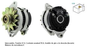 Cevam 4295 - ALTERNADOR PSA BX-C15-VISA-205-309
