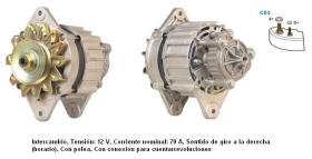  4339 - ALTERNADOR OPEL-VAUXHALL FRONTERA-OMEGA-REK