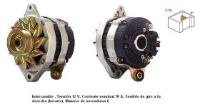Cevam 4350 - ALTERNADOR VOLVO 340-440-460-480