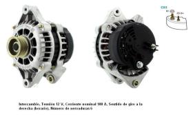 Cevam 4443 - ALTERNADOR OPEL-VAUXHALL ASTRA-FRONTERA-TIG