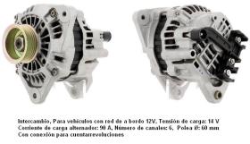 Cevam 4480 - ALTERNADOR