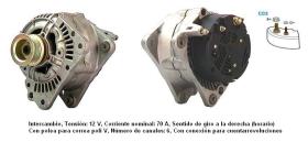 Cevam 4514 - ALTERNADOR AUDI A6-AUDI 80-CABRIOLET