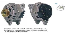 Cevam 4533 - ALTERNADOR FORD ESCORT