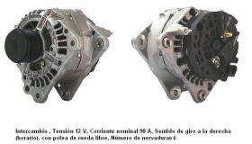 Cevam 4587 - ALTERNADOR AUDI-FORD-SEAT-VW A3-GALAXY-LEON