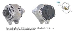 Cevam 4630 - ALTERNADOR OPEL-RENAULT MOVANO-VIVARO-MASTE