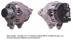 Cevam 4638 - ALTERNADOR AUDI-VOLKSWAGEN