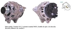 Cevam 4647 - ALTERNADOR AUDI A4