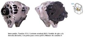 Cevam 4701 - ALTERNADOR PSA 1007-206-207-C2-C3-C4-XSARA
