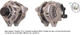 Cevam 4704 - ALTERNADOR PSA C6-407-607