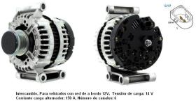 Cevam 4705 - ALTERNADOR PSA-FORD-FIAT BOXER-JUMPER-TRANS