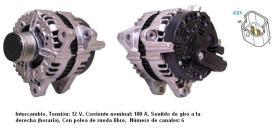 Cevam 4706 - ALTERNADOR PSA C5-C6-407-607