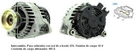Cevam 4722 - ALTERNADOR FORD FOCUS II-C-MAX