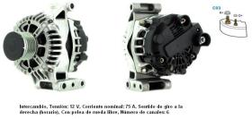 Cevam 4731 - ALTERNADOR OPEL AGILA-CORSA-TIGRA