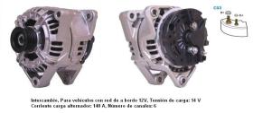 Cevam 4737 - ALTERNADOR OPEL