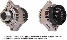 Cevam 4738 - ALTERNADOR OPEL-FIAT VECTRA C-ASTRA H-STYLO