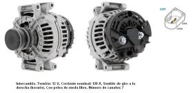 Cevam 4803 - ALTERNADOR MERCEDES CLASSE C-E-S