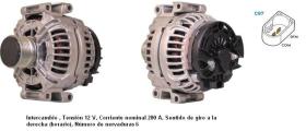 Cevam 4814 - ALTERNADOR MERCEDES VIANO-VITO
