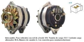 Cevam 4902 - ALTERNADOR RENAULT CLIO-R19-R21